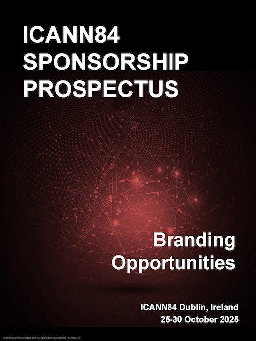 ICANN84 Dublin Sponsorship Prospectus - Branding