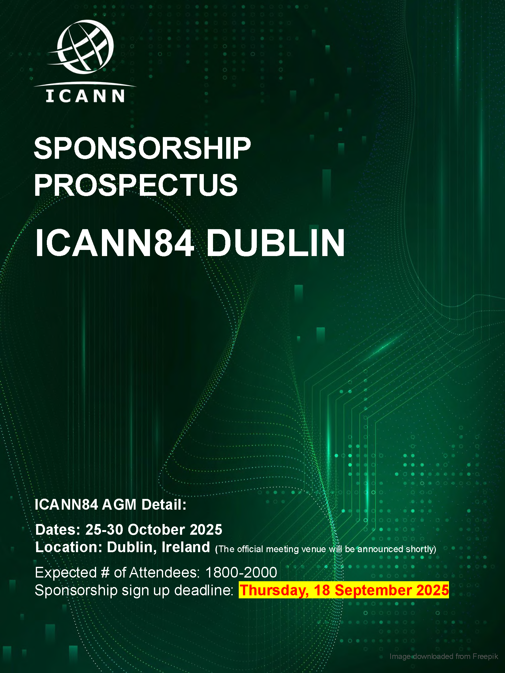 ICANN84 Dublin Sponsorship Prospectus