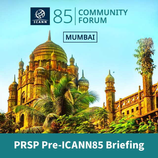 ICANN85 PRSP Briefing