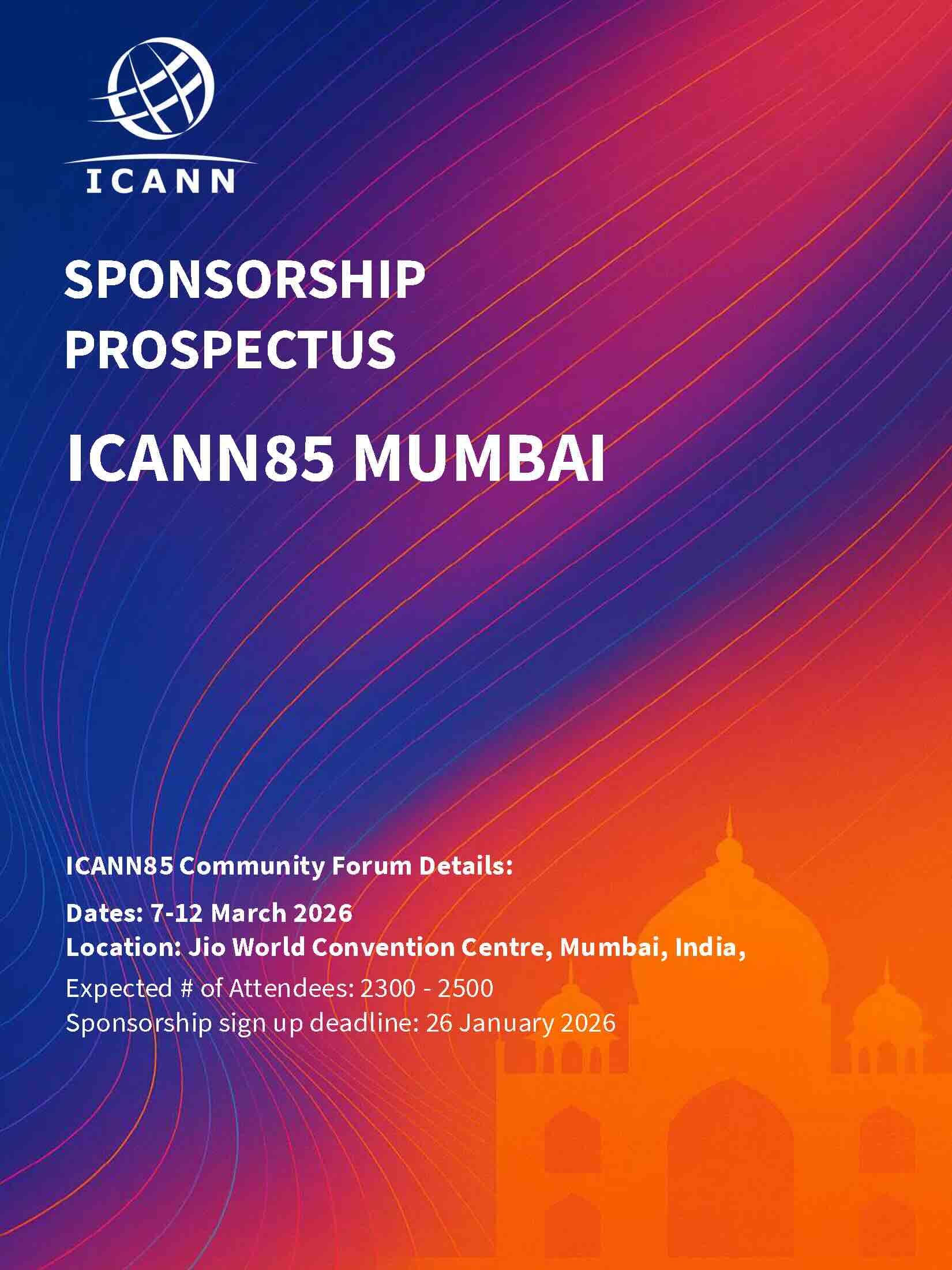 ICANN85 Mumbai Sponsorship Prospectus
